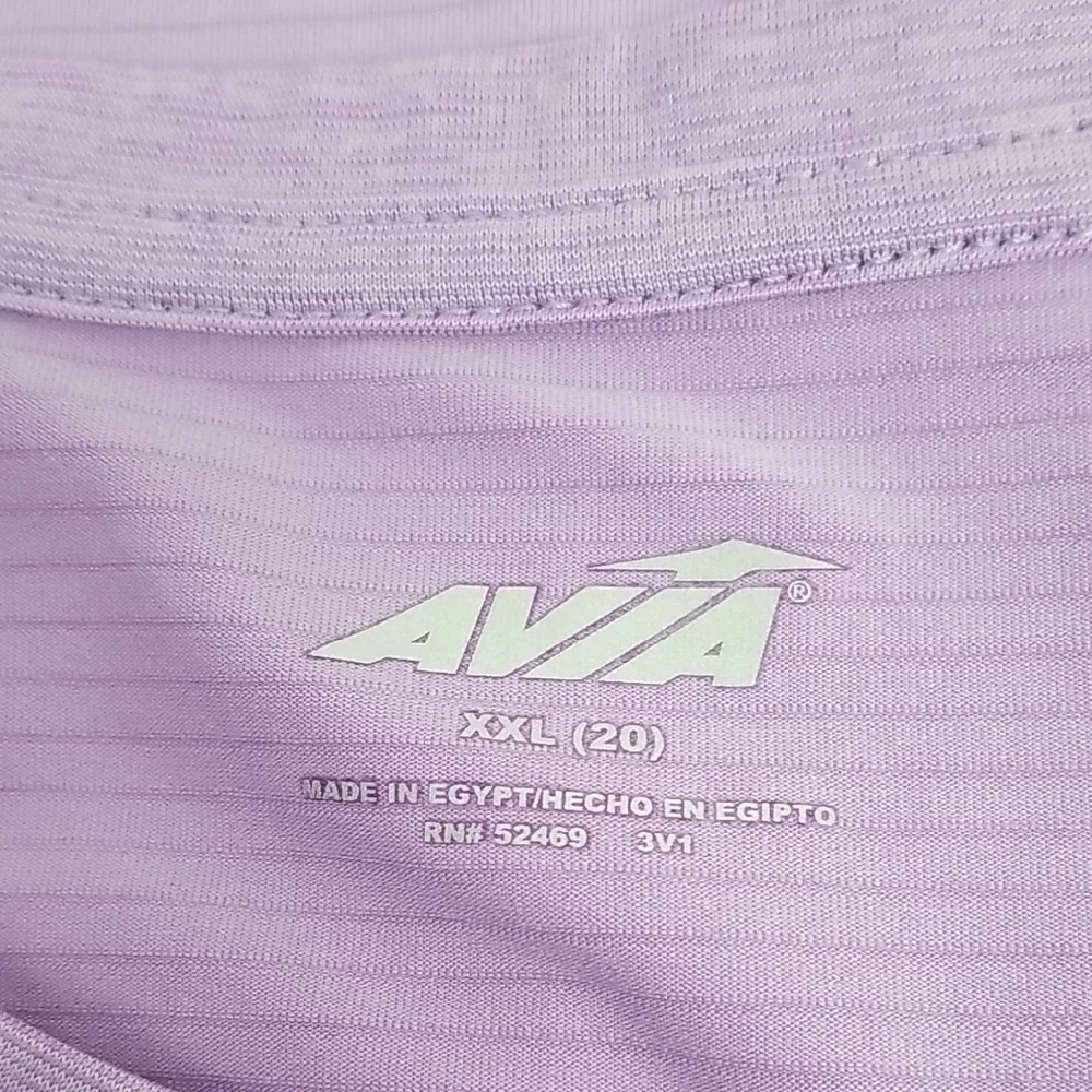 Avia Purple Muscle Tee - Picture 3 of 5